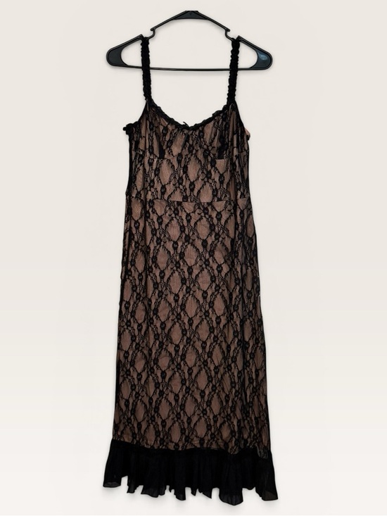 Commense Lace Patchwork Cami Midi Dress - Picture 5 of 12